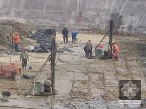 纳溪我公司承建北京房山区水池地基注浆加固工程